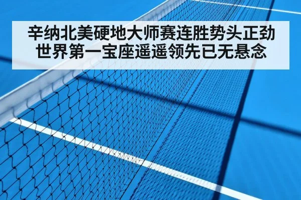 辛纳北美硬地大师赛连胜势头正劲 世界第一宝座遥遥领先已无悬念